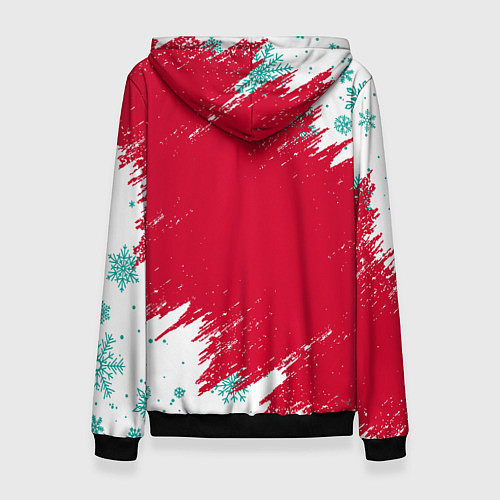 Женская толстовка НОВОГОДНИЙ ЛИВЕРПУЛЬ 2022 / 3D-Черный – фото 2