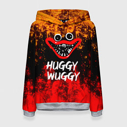 Толстовка-худи женская Poppy Playtime: Хагги Вагги, цвет: 3D-меланж