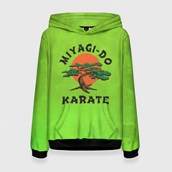 Толстовка-худи женская Miyagi Do Cobra Kai, цвет: 3D-черный