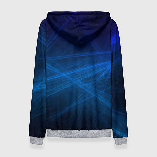 Женская толстовка Honda - Blue / 3D-Меланж – фото 2