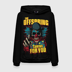 Толстовка-худи женская The Offspring рок, цвет: 3D-черный