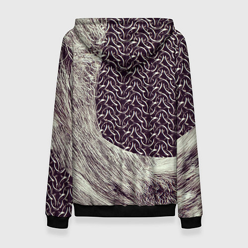 Женская толстовка Доспехи Викинга / 3D-Черный – фото 2