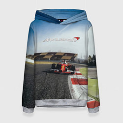 Толстовка-худи женская McLaren F1 Racing Team, цвет: 3D-меланж