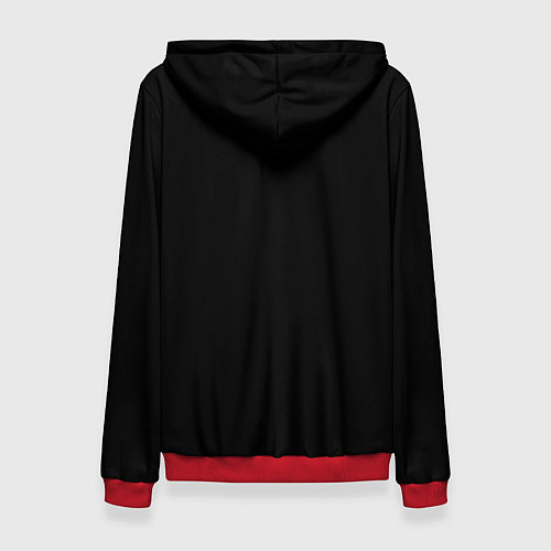 Женская толстовка Король и Шут КиШ / 3D-Красный – фото 2