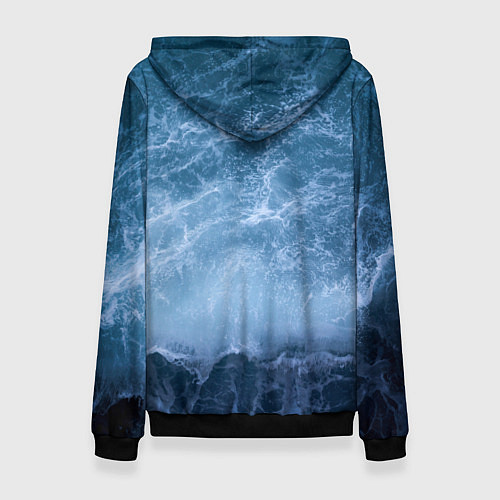 Женская толстовка Валькнут символ Бога Одина 3D / 3D-Черный – фото 2