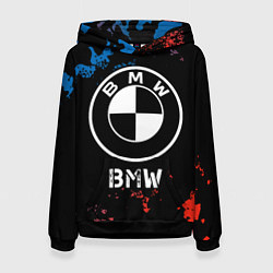 Толстовка-худи женская BMW BMW - Камуфляж, цвет: 3D-черный