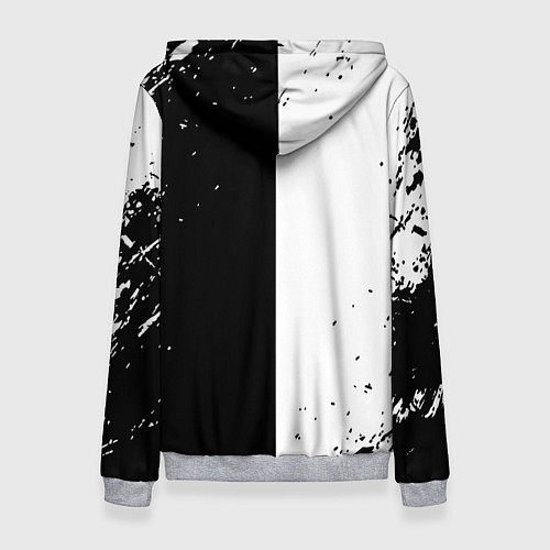 Женская толстовка BRING ME THE HORIZON черное былое / 3D-Меланж – фото 2