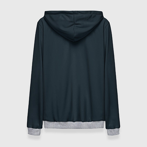 Женская толстовка Душа природы - волк / 3D-Меланж – фото 2