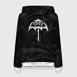 Толстовка-худи женская Bring me the horizon, цвет: 3D-белый