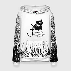 Толстовка-худи женская DISENCHANTMENT LUCI, цвет: 3D-белый