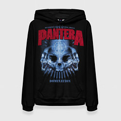 Толстовка-худи женская Pantera Domination, цвет: 3D-черный
