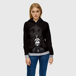 Толстовка-худи женская Ghost Papa Emeritus, цвет: 3D-меланж — фото 2