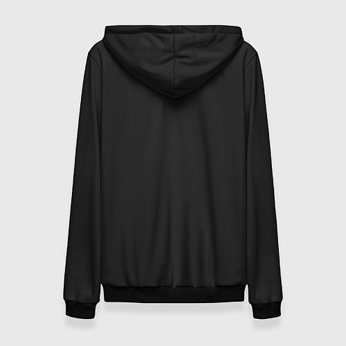 Женская толстовка Сила в правде, а правда в рок-н-ролле! / 3D-Черный – фото 2