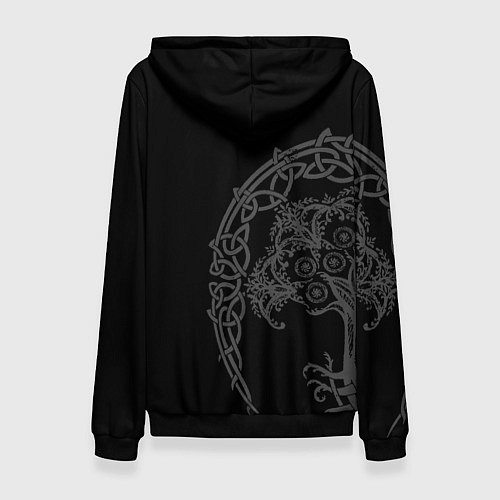 Женская толстовка СВЯТОЕ ДРЕВО МИКЕЛЛЫ ЕЛДЕН РИНГ / 3D-Черный – фото 2
