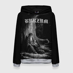 Толстовка-худи женская The Ways of Yore - Burzum, цвет: 3D-меланж