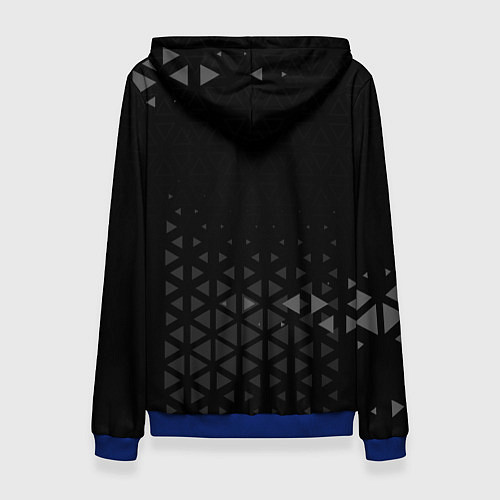 Женская толстовка AC Milan Форма Champions / 3D-Синий – фото 2