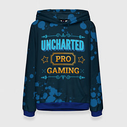 Толстовка-худи женская Uncharted Gaming PRO, цвет: 3D-синий