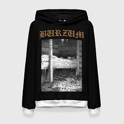 Толстовка-худи женская Burzum cockroaches, цвет: 3D-белый