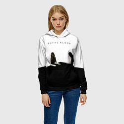 Толстовка-худи женская How Did We Get So Dark? - Royal Blood, цвет: 3D-черный — фото 2