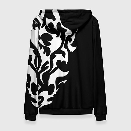 Женская толстовка ПРОКЛЯТЫЙ ЩИТ ВОСХОЖДЕНИЕ ГЕРОЯ / 3D-Черный – фото 2