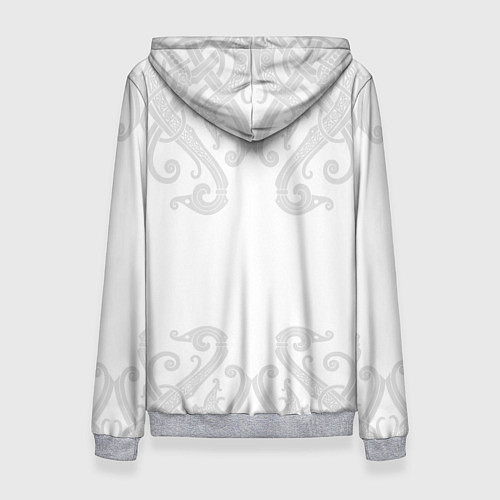 Женская толстовка Русская дружина / 3D-Меланж – фото 2