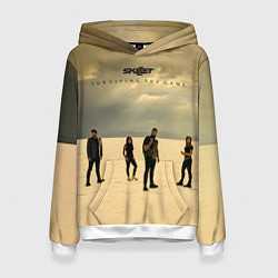 Толстовка-худи женская Surviving The Game - Skillet, цвет: 3D-белый