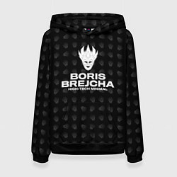 Толстовка-худи женская Boris Brejcha High-Tech Minimal, цвет: 3D-черный