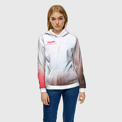 Толстовка-худи женская Seventeen Seconds - The Cure, цвет: 3D-белый — фото 2