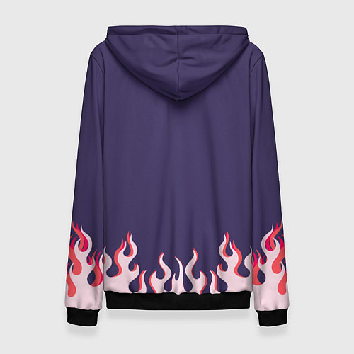 Женская толстовка Позитивная овечка - Cult of the lamb / 3D-Черный – фото 2