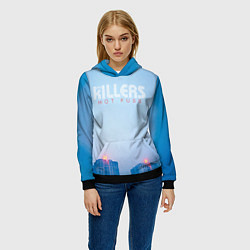 Толстовка-худи женская Hot Fuss - The Killers, цвет: 3D-черный — фото 2