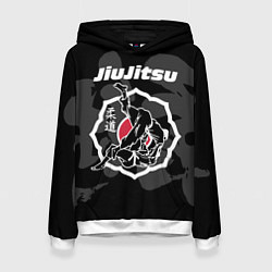 Женская толстовка Jiu-jitsu throw logo