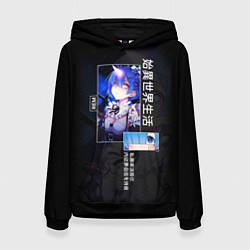 Толстовка-худи женская Re: Zero жизнь с нуля в другом мире - Rem, цвет: 3D-черный