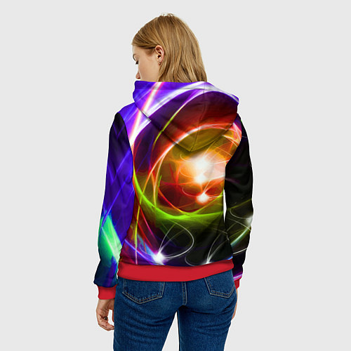 Женская толстовка Майлз Тейлз Прауэр - Sonic - Видеоигра / 3D-Красный – фото 4