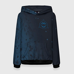 Толстовка-худи женская Battletoads жабы, цвет: 3D-черный