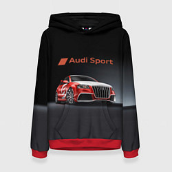 Женская толстовка Audi sport - racing team