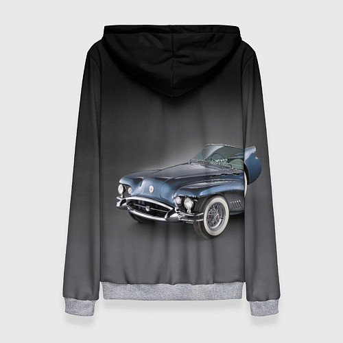 Женская толстовка Buick Wildcat - cabriolet / 3D-Меланж – фото 2