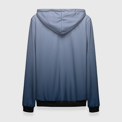 Женская толстовка Кролик в китайском халате / 3D-Черный – фото 2