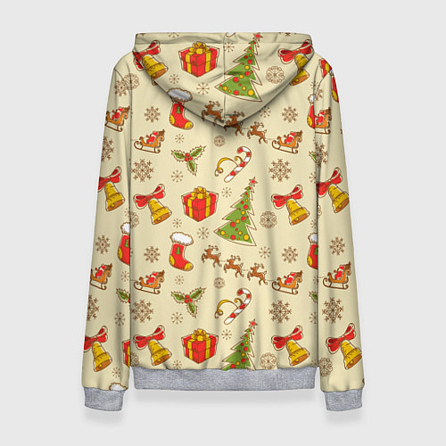 Женская толстовка С Новым 2023 Годом / 3D-Меланж – фото 2