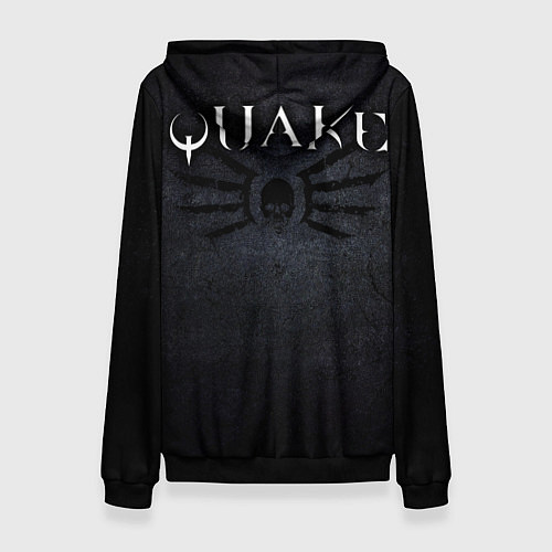Женская толстовка Quake 2 / 3D-Черный – фото 2