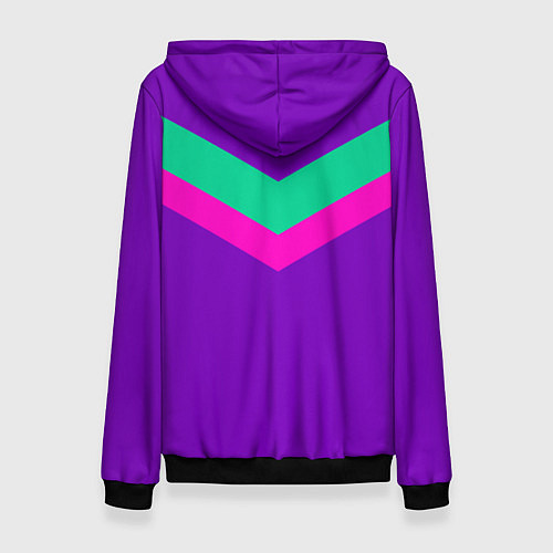 Женская толстовка Always in sports сиреневый / 3D-Черный – фото 2