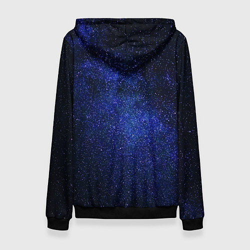 Женская толстовка One Punch Man Гароу Космос / 3D-Черный – фото 2