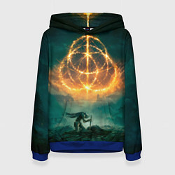 Толстовка-худи женская Elden Ring, цвет: 3D-синий