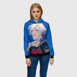 Толстовка-худи женская Михаэль Кайзер, цвет: 3D-черный — фото 2