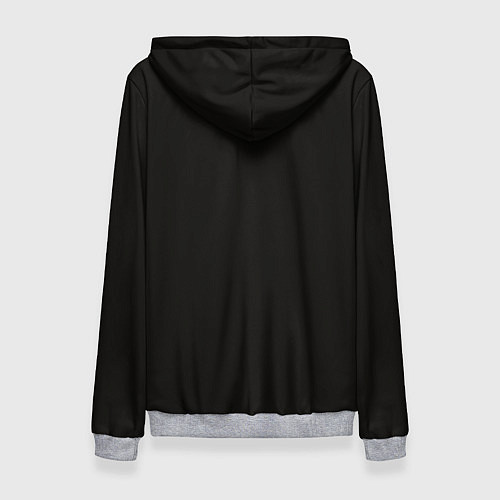 Женская толстовка Красочная лисичка / 3D-Меланж – фото 2