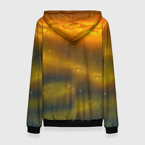 Женская толстовка Лиса духи предков / 3D-Черный – фото 2