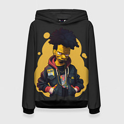 Женская толстовка Rap Simpson