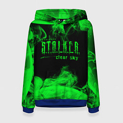 Женская толстовка Stalker clear sky radiation art