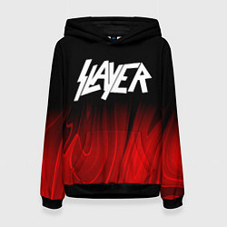 Женская толстовка Slayer red plasma