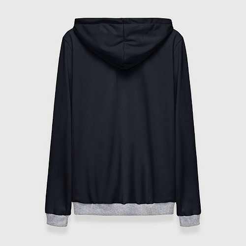 Женская толстовка Альберт Эйнштейн от нейросети / 3D-Меланж – фото 2