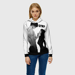 Толстовка-худи женская Gym?, цвет: 3D-черный — фото 2